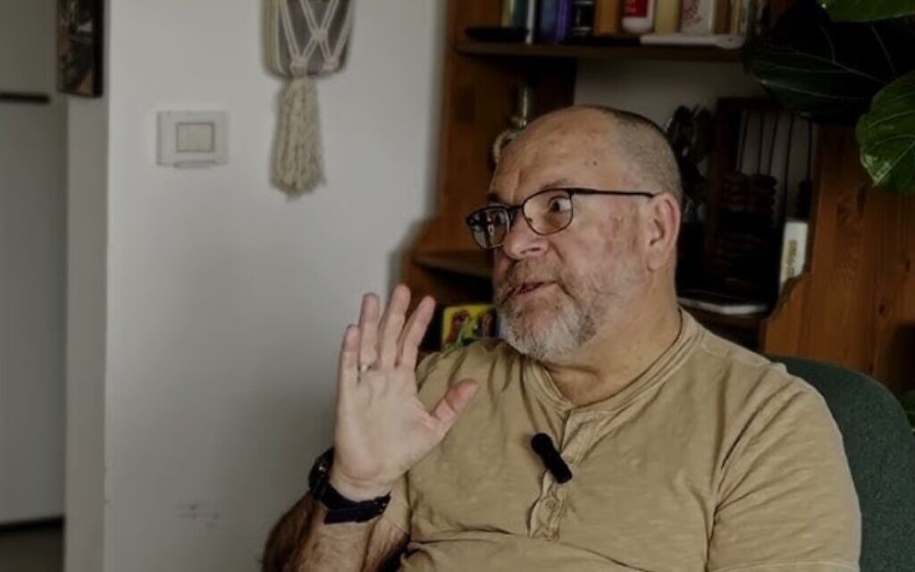 Jonathan Dekel-Chen, the father of Sagui Dekel-Chen. Photo: Youtube