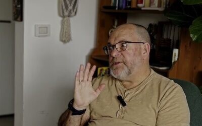 Jonathan Dekel-Chen, the father of Sagui Dekel-Chen. Photo: Youtube