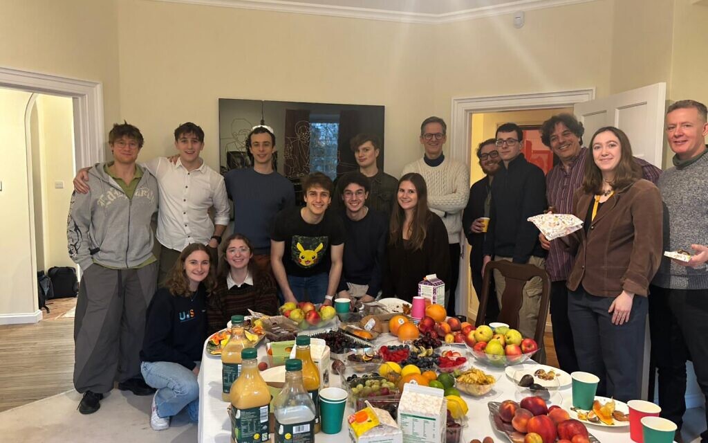 Cambridge JSoc's Jewish Experience Week. Tu Bishvat event hosted at Robinson College