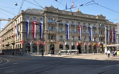 Credit Suisse HQ. Pic: Wikipedia