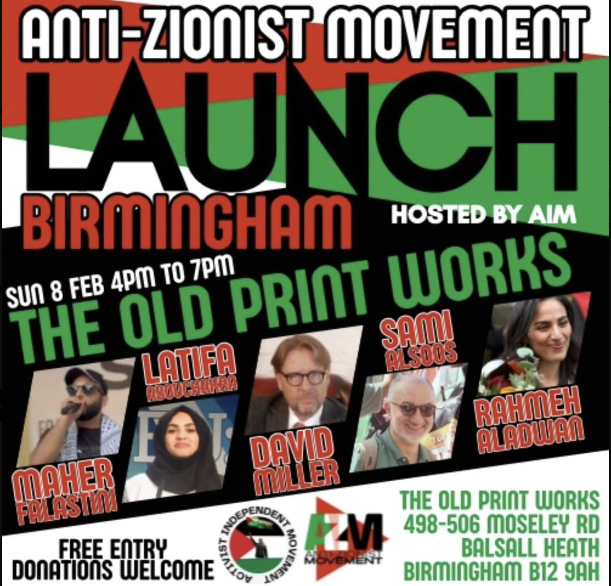 Publicly funded Birmingham arts venue to host ‘pro-armed resistance’ extremists