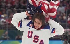 Jack Hughes, US Hockey Team at the 2026 Olympics. Pic: Twitter/X
