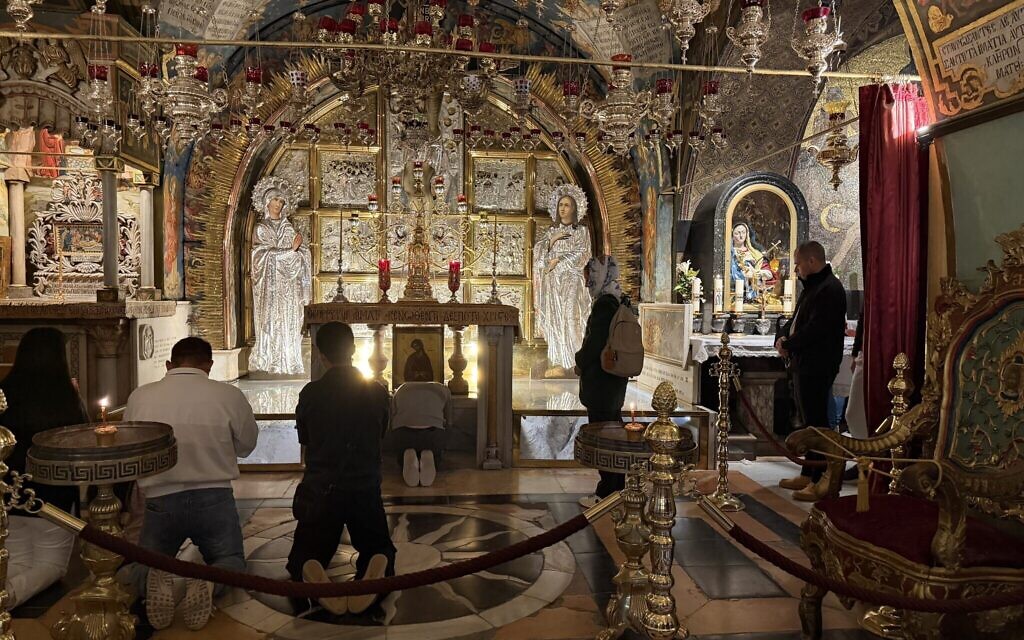 The Church of the Holy Sepulchre in Jerusalem’s Old City. Photo: Annabel Sinclair