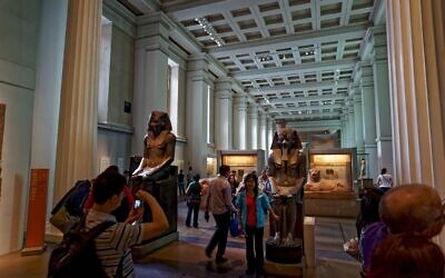 The British Museum’s Egyptian sculpture gallery