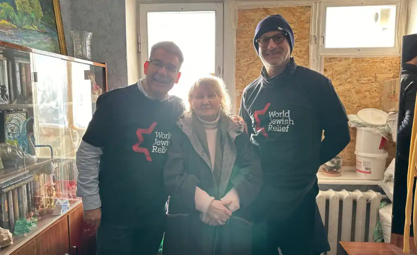 Under fire in Ukraine, World Jewish Relief continues to make a difference