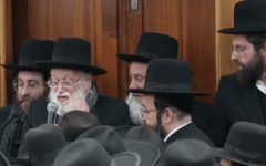 Rabbi Schlesinger was eulogised at his Yeshiva on Wednesday evening Rabbi Schlesinger was eulogised at his Yeshiva on Wednesday evening