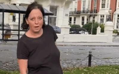 Fiona Monro in Palmeira Square