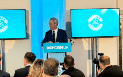 Nigel Farage speaks at Reform Jewish Alliance launch