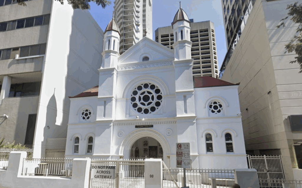 The Brisbane Synagogue in Queensland, Australia. (Google Streetview)