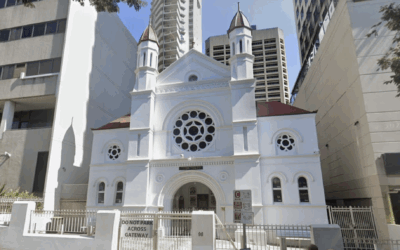The Brisbane Synagogue in Queensland, Australia. (Google Streetview)