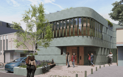 CGI of the new Cambridge Jewish student centre planned for Thompsons Lane