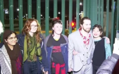 Palestine Action activists found guilty over the Elbit Systems factory raid near Bristol. Palestine Action activists found guilty over the Elbit Systems factory raid near Bristol.