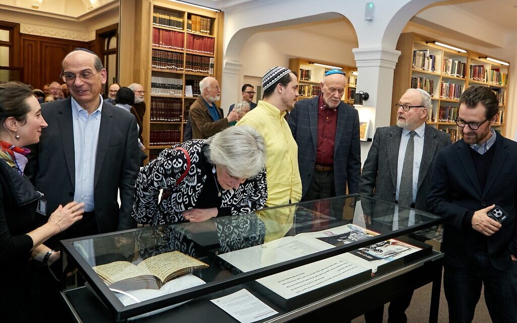 Leo Baeck Reading Room opening