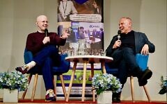 Rob Rinder and Matt Lucas in conversation, Alan Senitt Memorial Trust 2026 Rob Rinder and Matt Lucas in conversation, Alan Senitt Memorial Trust 2026