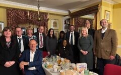 Interfaith Seder, West London synagogue, March 2026 Interfaith Seder, West London synagogue, March 2026
