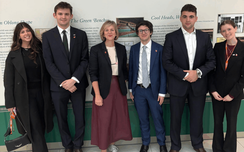 Lillian Greenwood, Labour MP Nottingham South, who met with the Presidents of Nottingham and Nottingham Trent JSoc.