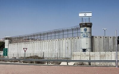 The Israeli military prison of Ofer, near Ramallah