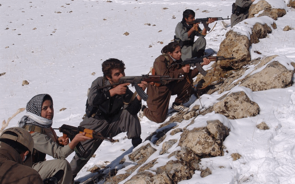 Fighters from the 'Democratic Party of Iranian Kurdistan' - DPKI (Creative Commons/Kurdishstruggle)