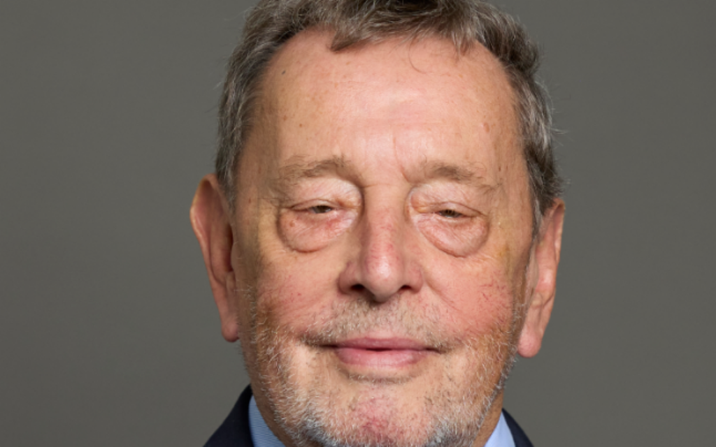 Former Home Secretary. Lord Blunkett (House of Lords/ Roger Harris)