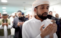 Cleric Ustadh Mahmood Almadani speaking at the Darul Ishaan Mosque on 7 October, 2023. Photo: Youtube