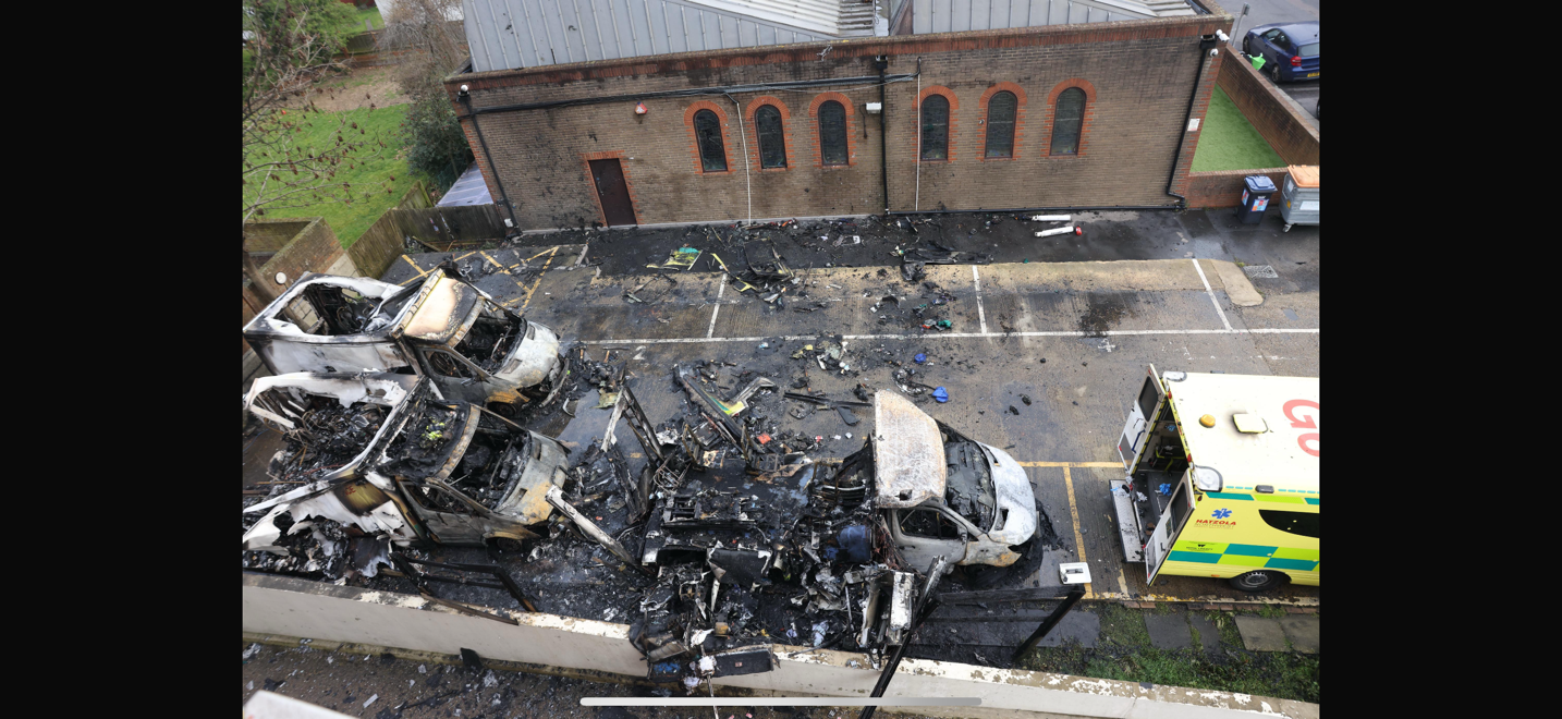 Hatzola ambulances set alight in Golders Green arson attack - Jewish News