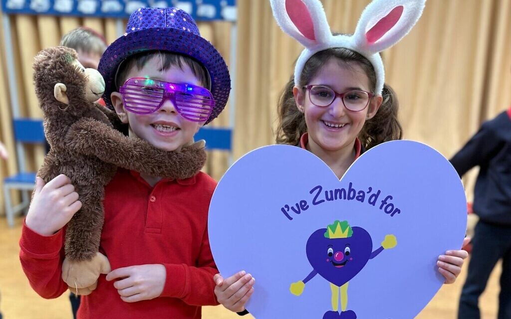 Independent Jewish Day School as part of Jewish Care’s Purim Zumbas. 2026 Independent Jewish Day School as part of Jewish Care’s Purim Zumbas. 2026