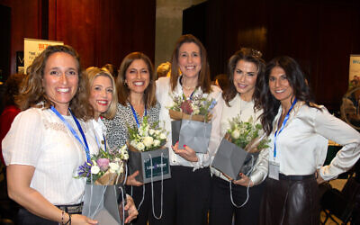 Emma Levy, Laura Southern, Dr Rachel Hines, Dr Emily Simon, Natasha Kaplinsky, Naomi Greenaway. Photo: @zach_lens