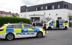 Two bottles thought to contain petrol were hurled at Finchley Reform Synagogue Two bottles thought to contain petrol were hurled at Finchley Reform Synagogue