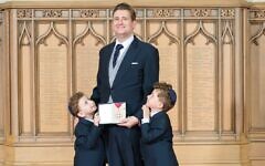 Neil Martin after receiving his CBE from King Charles III Neil Martin after receiving his CBE from King Charles III