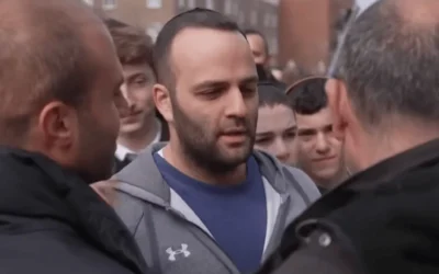 Police Constable David Soffer in Golders Green on 23 March