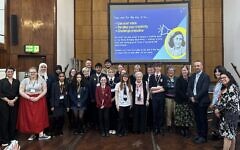 Students, educators and Holocaust survivor Anne Super at the Anne Frank Trust UK National Youth Conference in Manchester. Credit: Anne Frank Trust UK Students, educators and Holocaust survivor Anne Super at the Anne Frank Trust UK National Youth Conference in Manchester. Credit: Anne Frank Trust UK