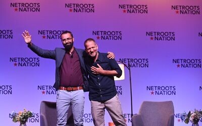 Aziz Abu Sarah and Maoz Inon. Photo: Gili Getz