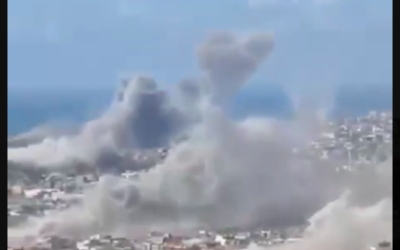 IDF carries out air strikes in Lebanon