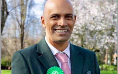 Lewisham Green Party candidate Bernard Mani