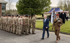 British Army personnel stand in formation at Catterick Garrison during a commemoration marking 81 years since the liberation of Bergen-Belsen.
Credit: Holocaust Memorial Day Trust / The Light Dragoons British Army personnel stand in formation at Catterick Garrison during a commemoration marking 81 years since the liberation of Bergen-Belsen.
Credit: Holocaust Memorial Day Trust / The Light Dragoons