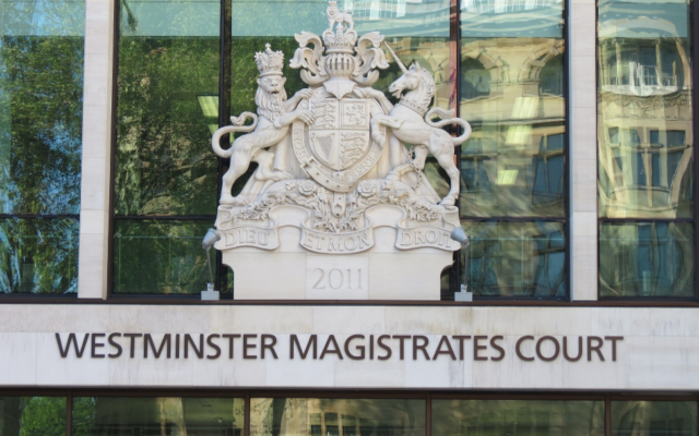 Westminster Magistrates Court (Creative Commons/GrimsbyT)