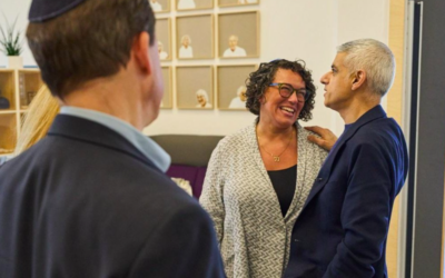 Sadiq Khan at Finchley Reform shul
