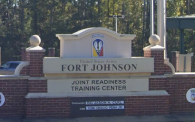 Fort Polk, Louisiana (Google Maps). The site was renamed Fort Johnson in 2023, before being reverted back to Fort Polk in 2025