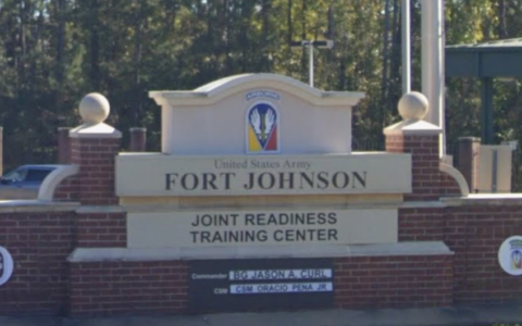 Fort Polk, Louisiana (Google Maps). The site was renamed Fort Johnson in 2023, before being reverted back to Fort Polk in 2025