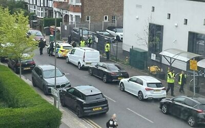 Security at Finchley Reform Synagogue, the site of the incident, has been significantly increased today