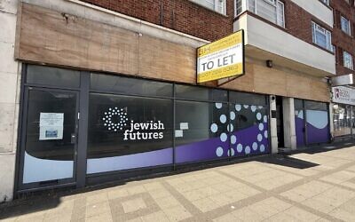 A police cordon was in place around a building, formerly used by the Jewish community, on Saturday.