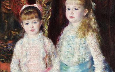 Pink and Blue, Pierre Auguste Renoir, 1881
