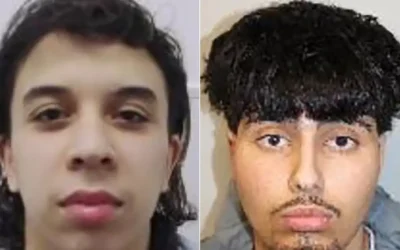 Abdelkader Amir Bousloub and Adam Bedoui (Pic: Met Police)