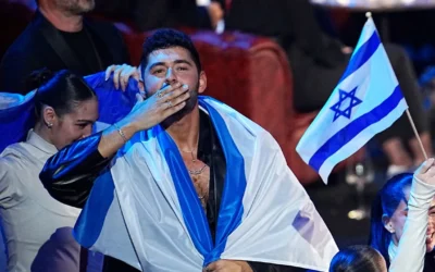 Israeli entrant Noam Bettan spent the latter moments of the voting sequence in first place