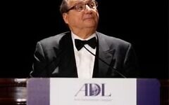 Abraham Foxman. Pic: ADL