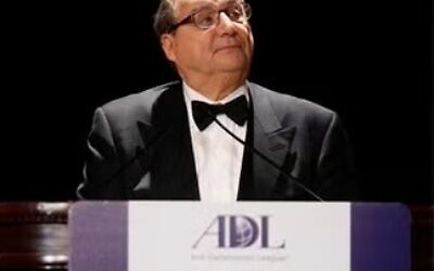 Abraham Foxman. Pic: ADL