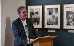 Jonathan Freedland, Wiener Holocaust Library exhibition launch May 2026 Jonathan Freedland, Wiener Holocaust Library exhibition launch May 2026