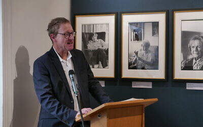 Jonathan Freedland, Wiener Holocaust Library exhibition launch May 2026
