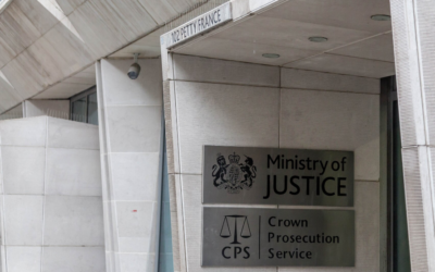 The entrance to the CPS office in Central London (Creative Commons/David Pearson)