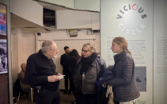The Vicious Circle exhibition. Photo Credit: National Holocaust Museum/Facebook
